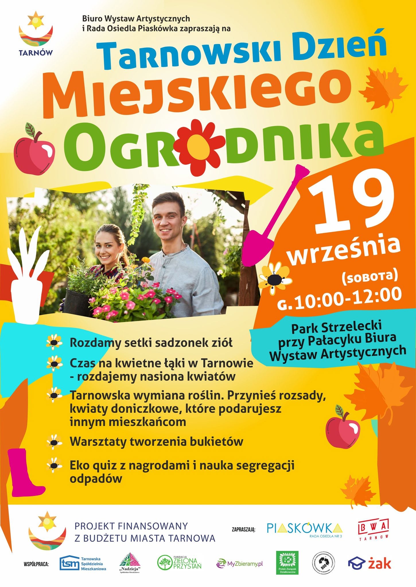 Tarnów szykuje Dzień Miejskiego Ogrodnika. Będzie wymiana roślin i warsztaty