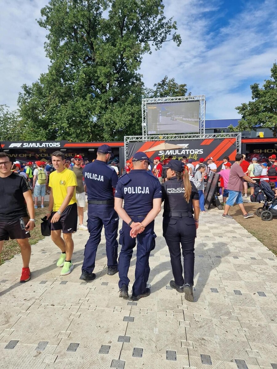 Tarnowski policjant pomagał na Grand Prix Włoch