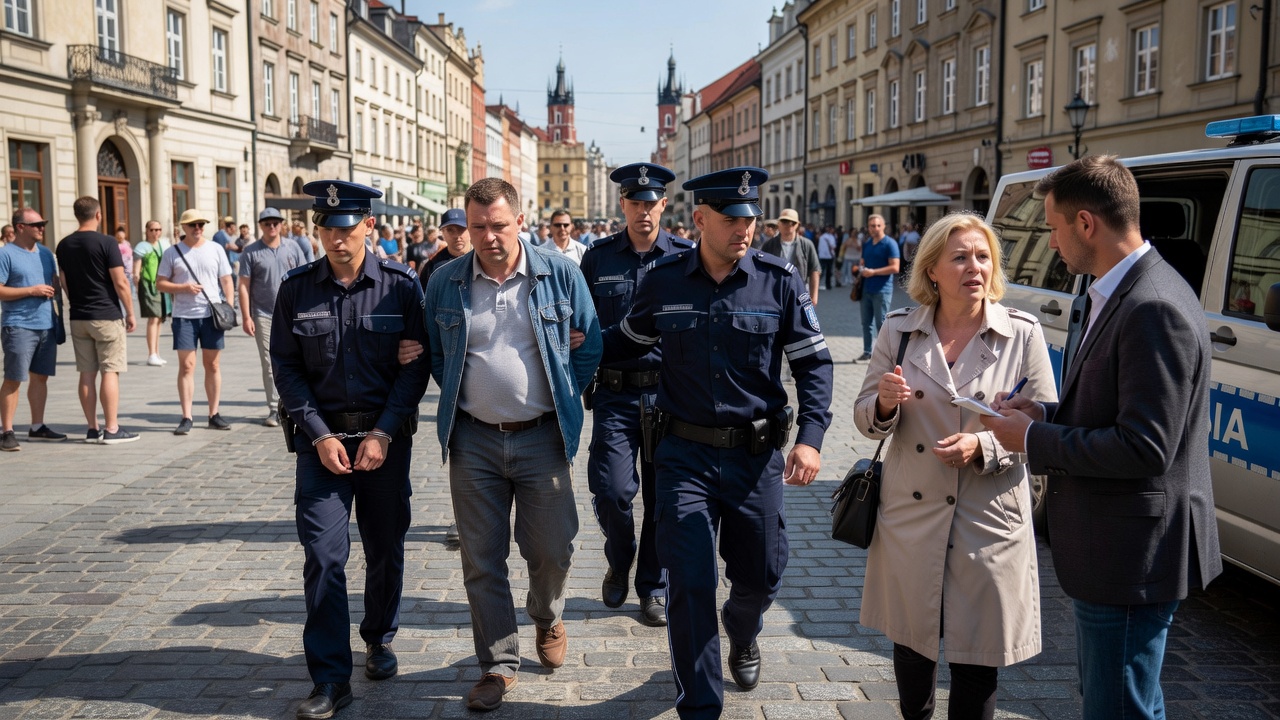 Trzech kieszonkowców zatrzymanych w centrum Krakowa. Grozi im do 8 lat więzienia