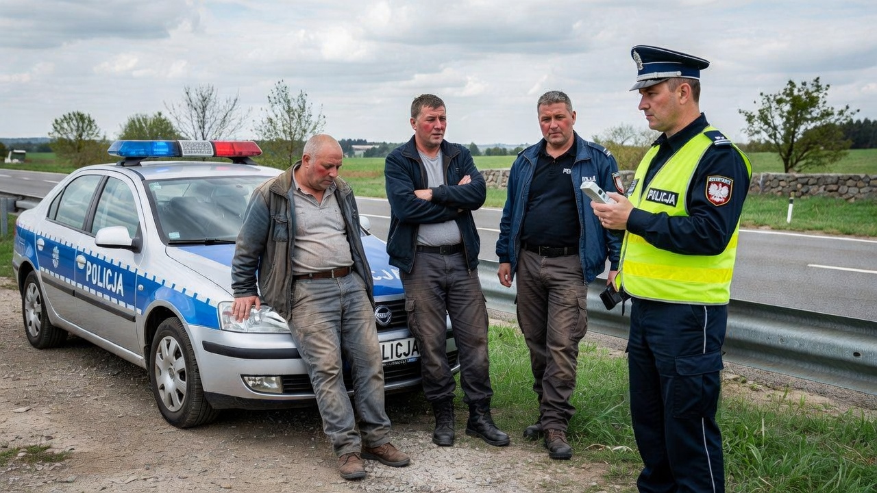 Trzej nietrzeźwi kierowcy zatrzymani w powiecie olkuskim. Jeden miał ponad 2 promile