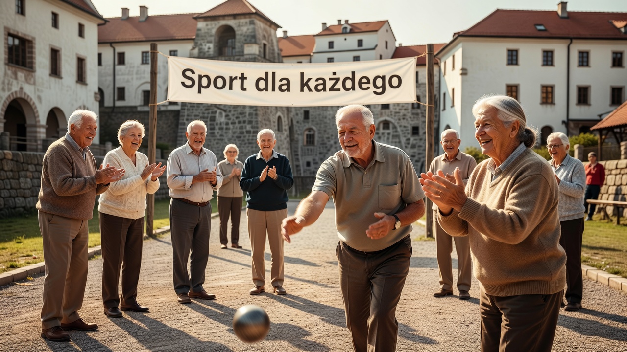 Turniej w bule dla seniorów w Wieliczce. "Sport dla każdego" zaprasza
