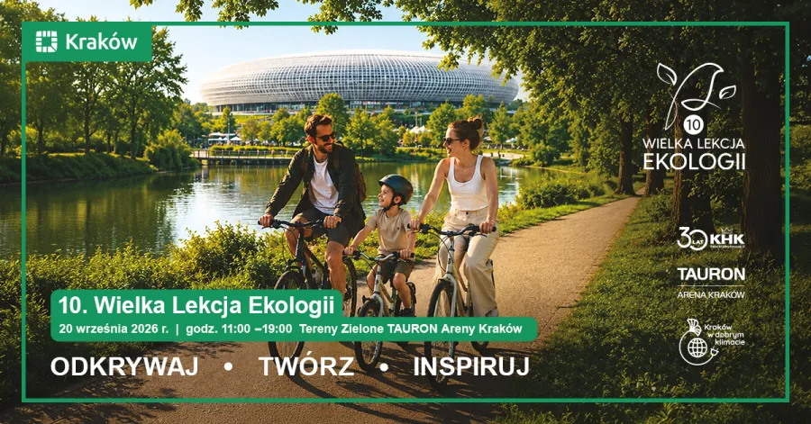 Wielka Lekcja Ekologii wraca do Krakowa. 10. edycja już 20 września