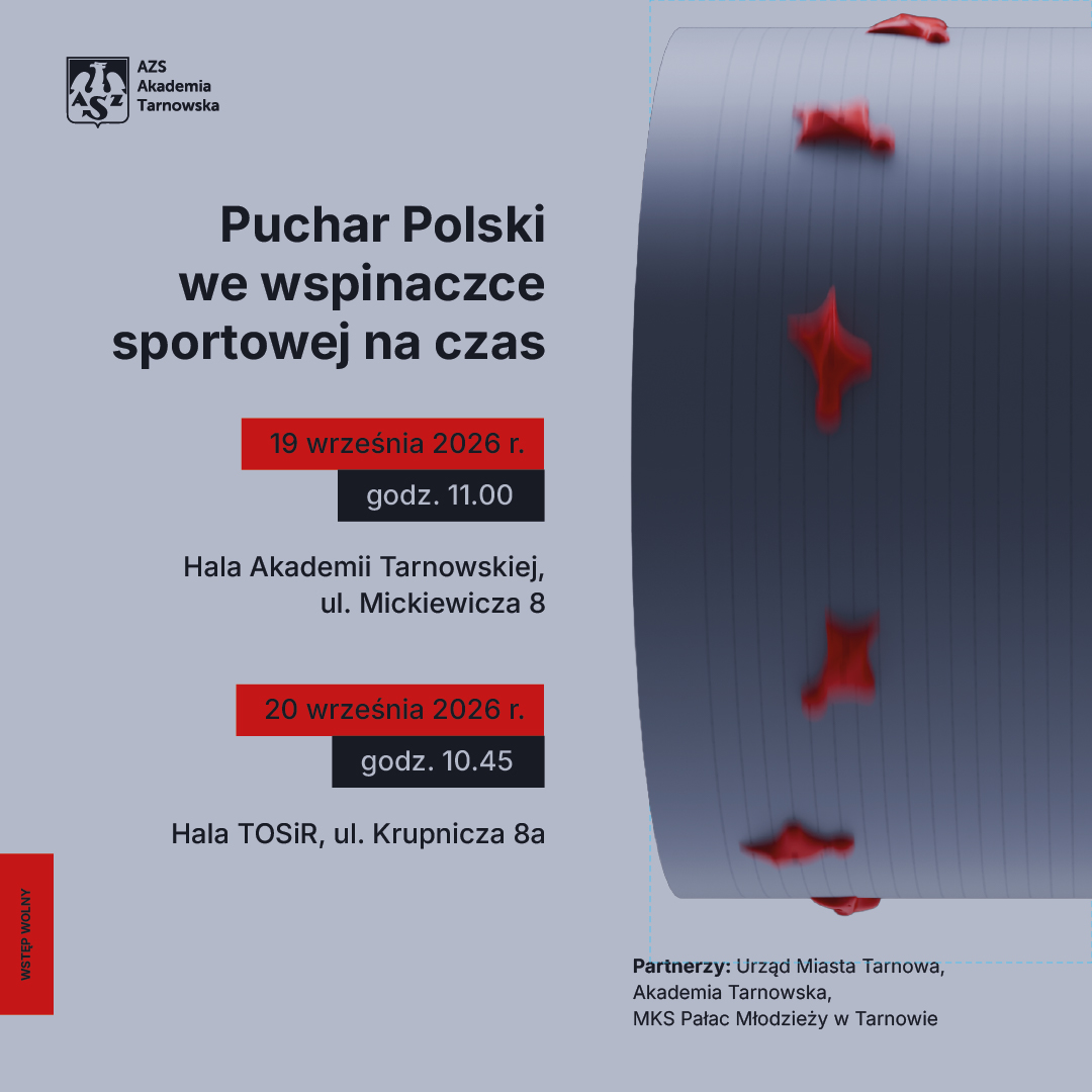 Wspinacze zawalczą o puchar. Zawody w Tarnowie w weekend