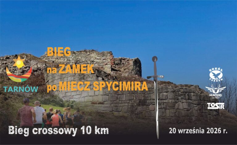 XI Bieg na Zamek po Miecz Spycimira. Startują amatorzy i dzieci