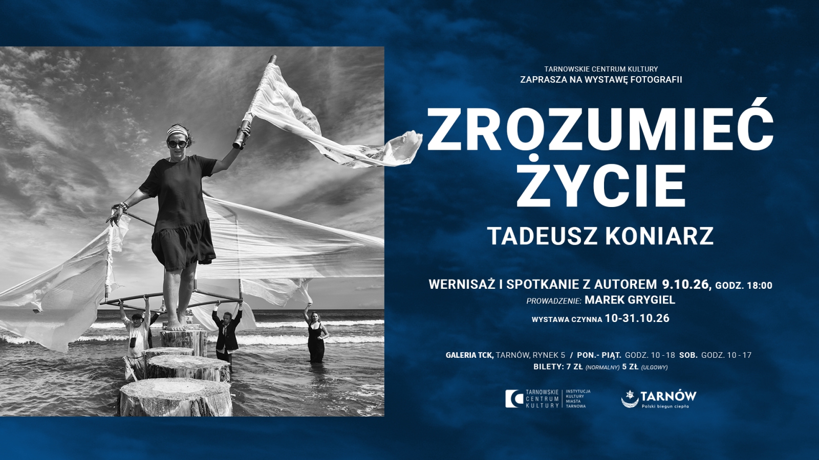 "Zrozumieć życie" - fotoreportaże Tadeusza Koniarza na wystawie w Tarnowie