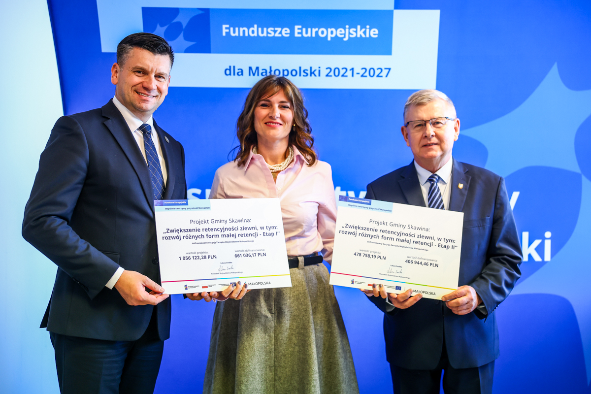 44 mln zł unijnego wsparcia dla Małopolski. Samorządy i firmy dostały promesy