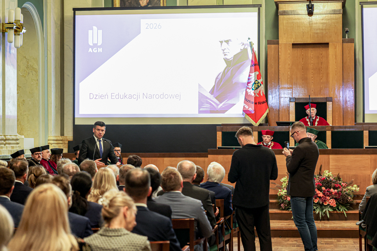 AGH uczciła Dzień Edukacji Narodowej. Marszałek: inwestujemy w młodych ludzi