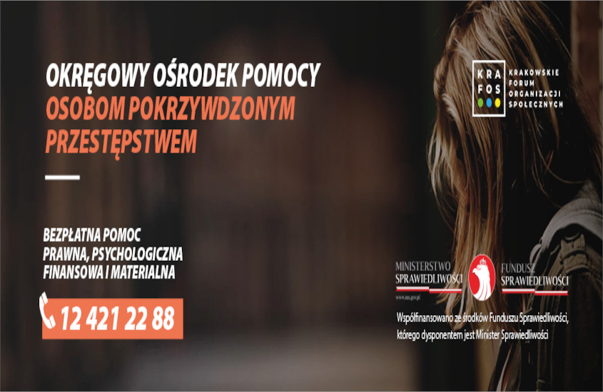 Bezpłatna pomoc dla pokrzywdzonych przestępstwem. Punkt w Wadowicach