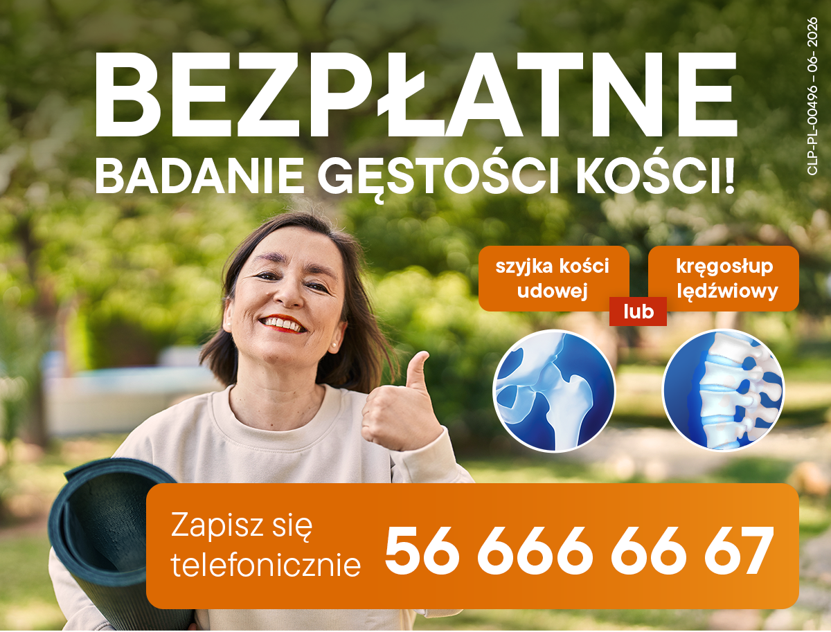 Bezpłatne badania osteoporozy w osteobusie. Kto się kwalifikuje?