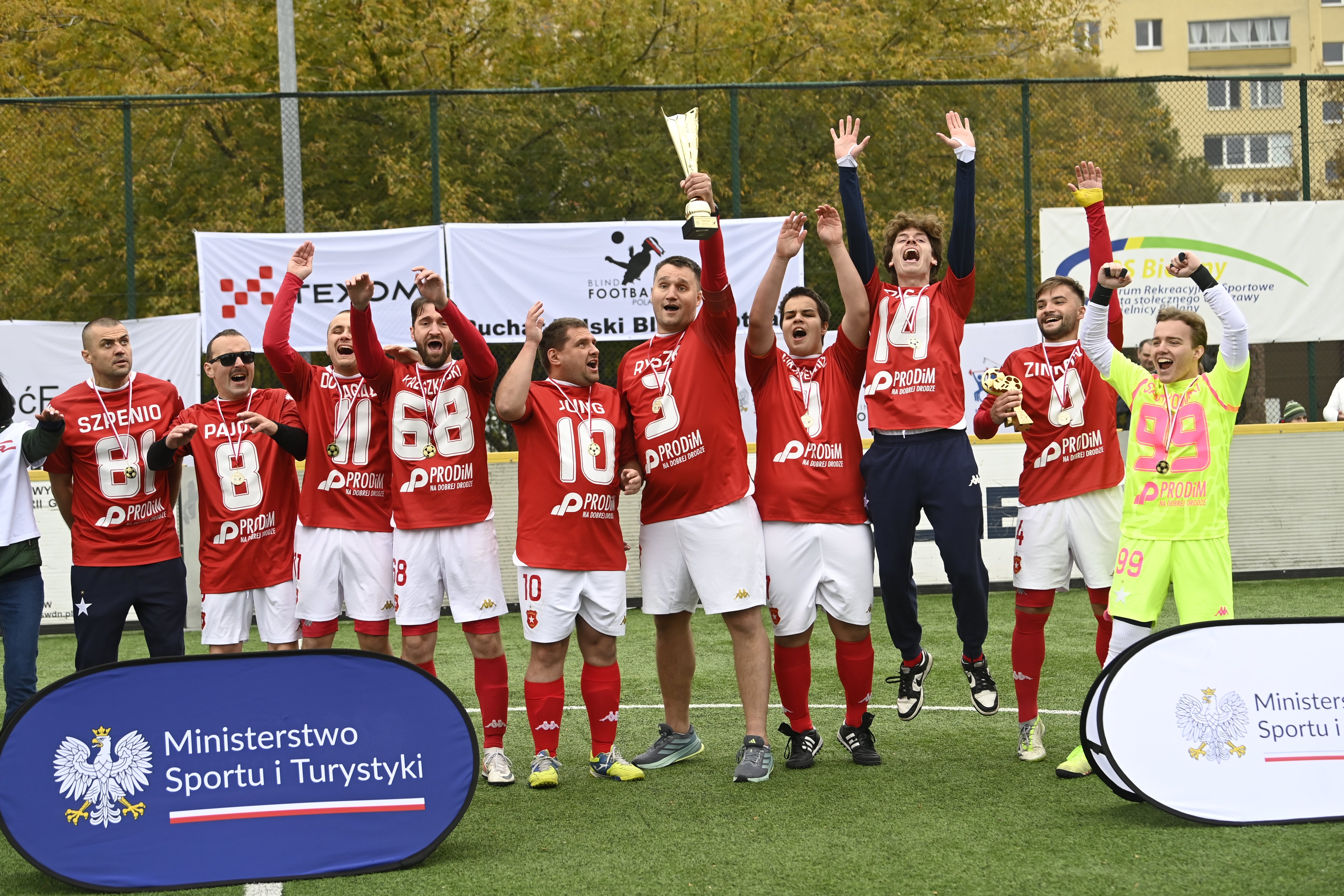 Blind Football: Wisła Kraków zdobyła Puchar Polski. Znowu!