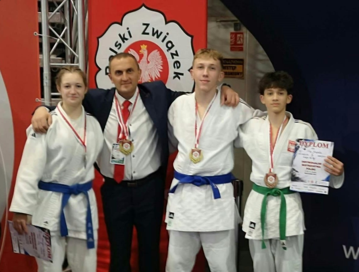 Bocheńskie judo ma mistrza Polski. Policjant Grzegorz Maj trenuje medalistów