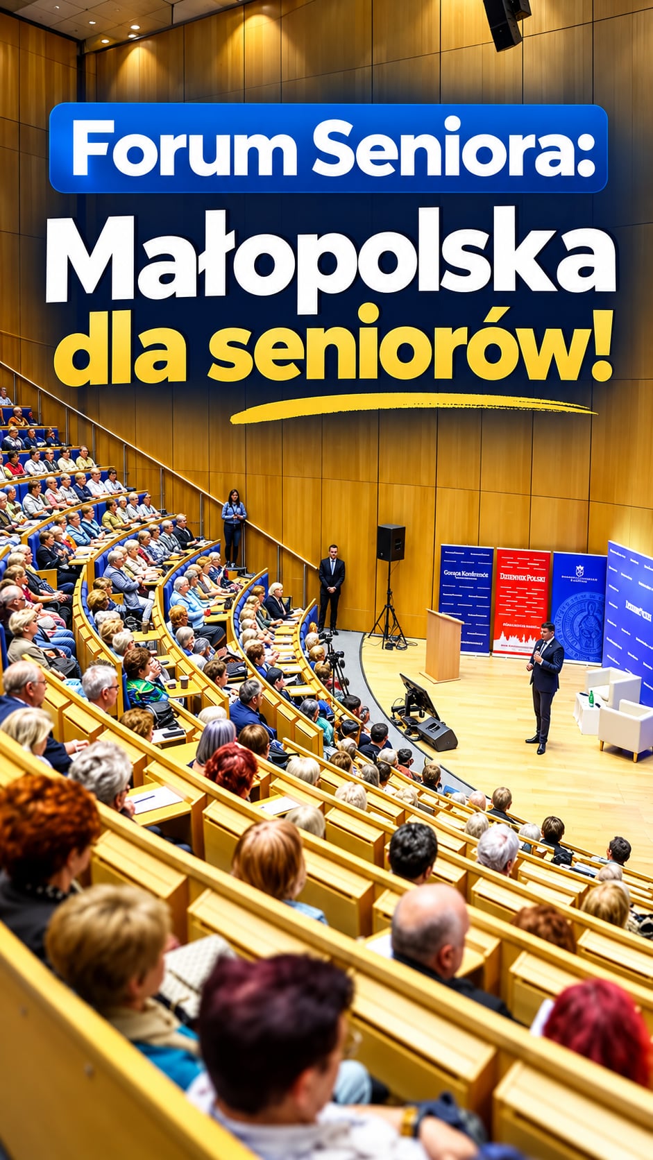 Forum Seniora w Krakowie. Jak żyć aktywnie po sześćdziesiątce?