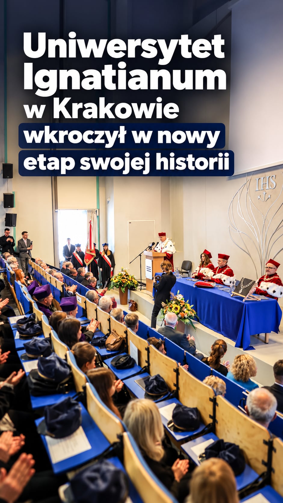 Ignatianum się powiększa. Sześć wydziałów i prawie 1400 nowych studentów
