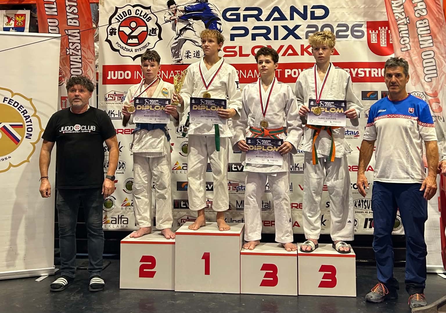 Judocy Błękitnych-MPEC zbierają medale na międzynarodowych turniejach