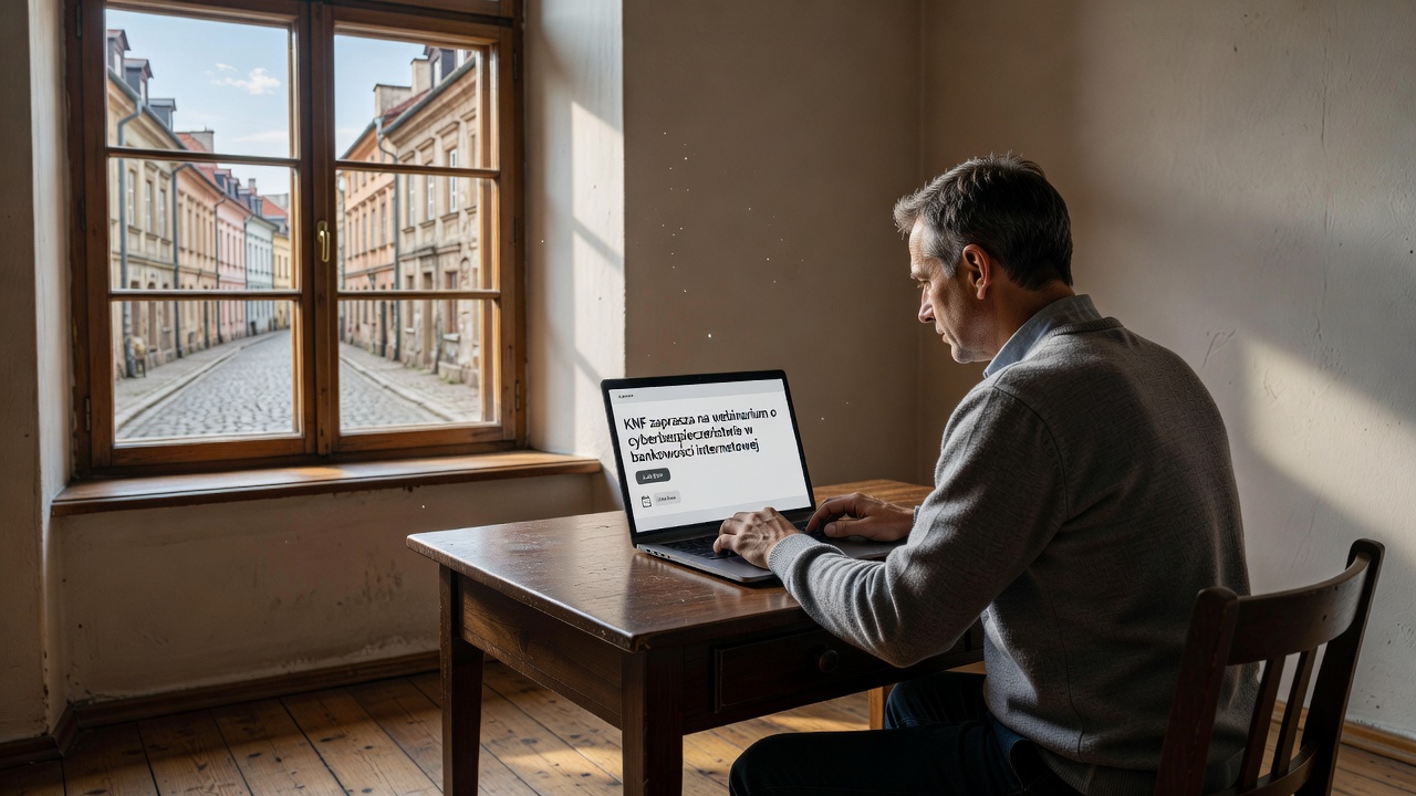KNF zaprasza na webinarium o cyberbezpieczeństwie w bankowości internetowej