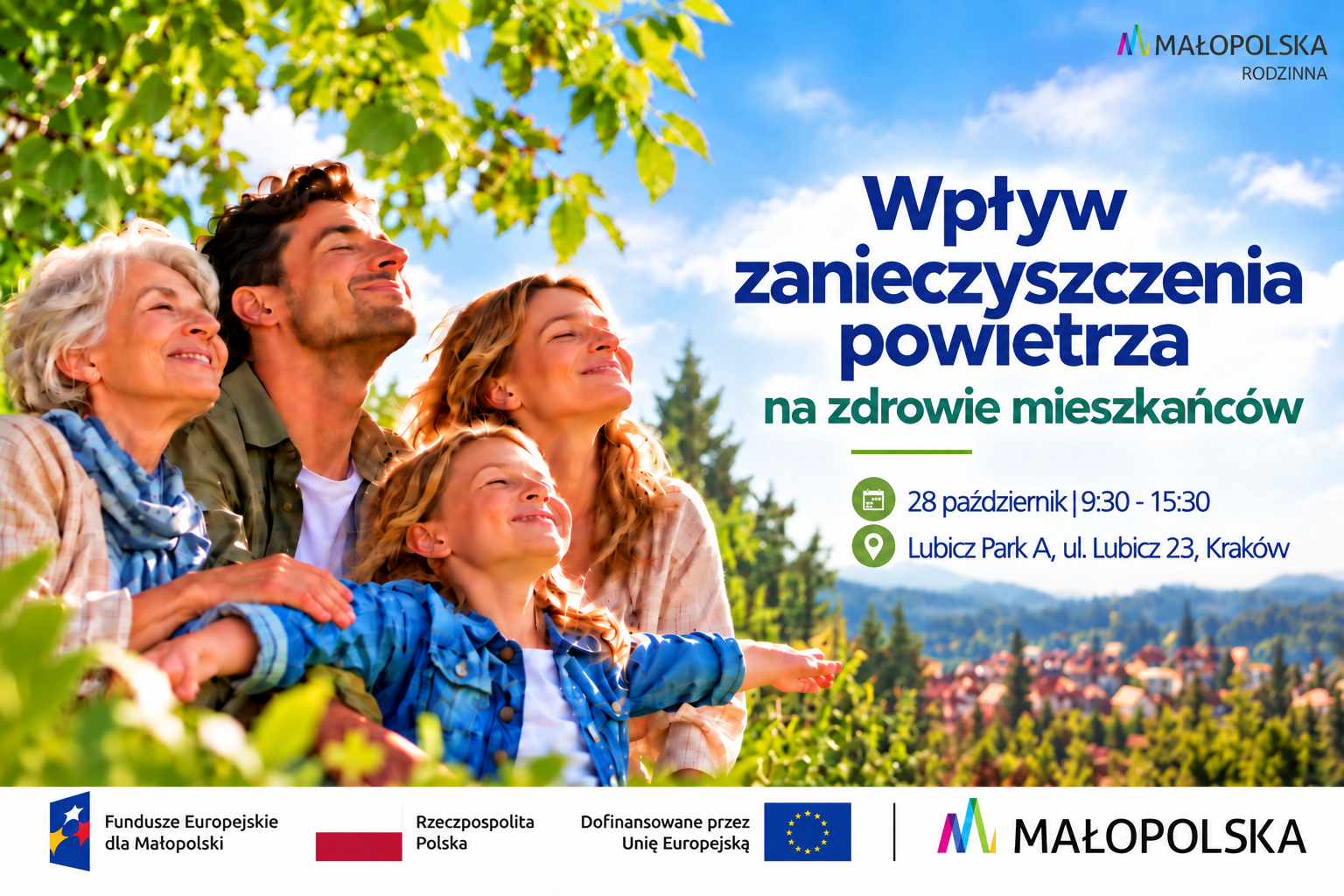 Konferencja o zanieczyszczeniu powietrza dla samorządów Małopolski