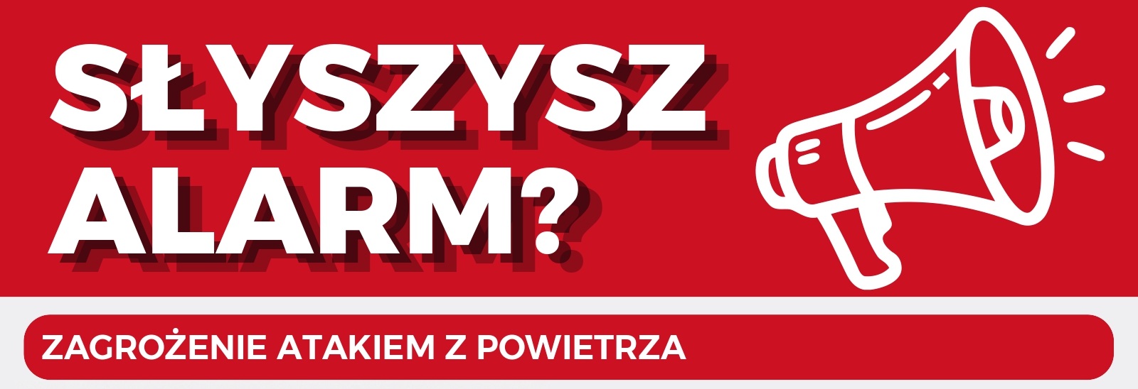 Ministerstwo wyjaśnia, jak reagować na zagrożenie z powietrza