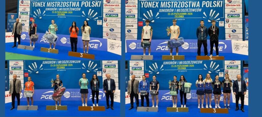 MKS Spartakus Niepołomice zabrał pięć medali z Mistrzostw Polski