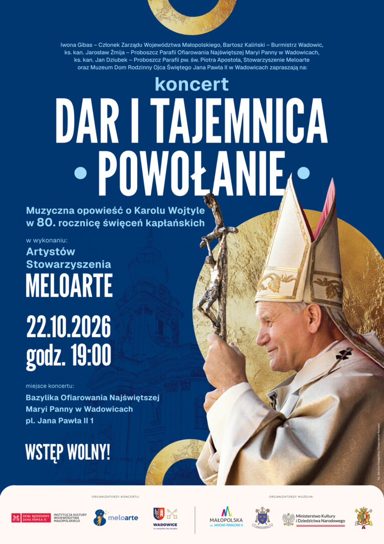 Muzyka o św. Janie Pawle II. Koncert w wadowickiej bazylice