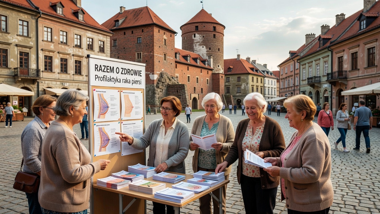 Niepołomice organizują akcję "Razem o zdrowie" poświęconą profilaktyce raka piersi