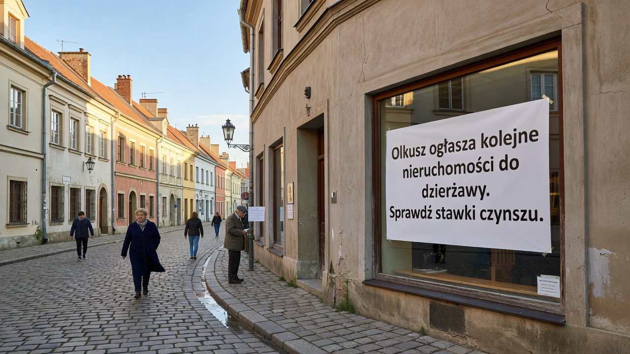 Olkusz ogłasza kolejne nieruchomości do dzierżawy. Sprawdź stawki czynszu