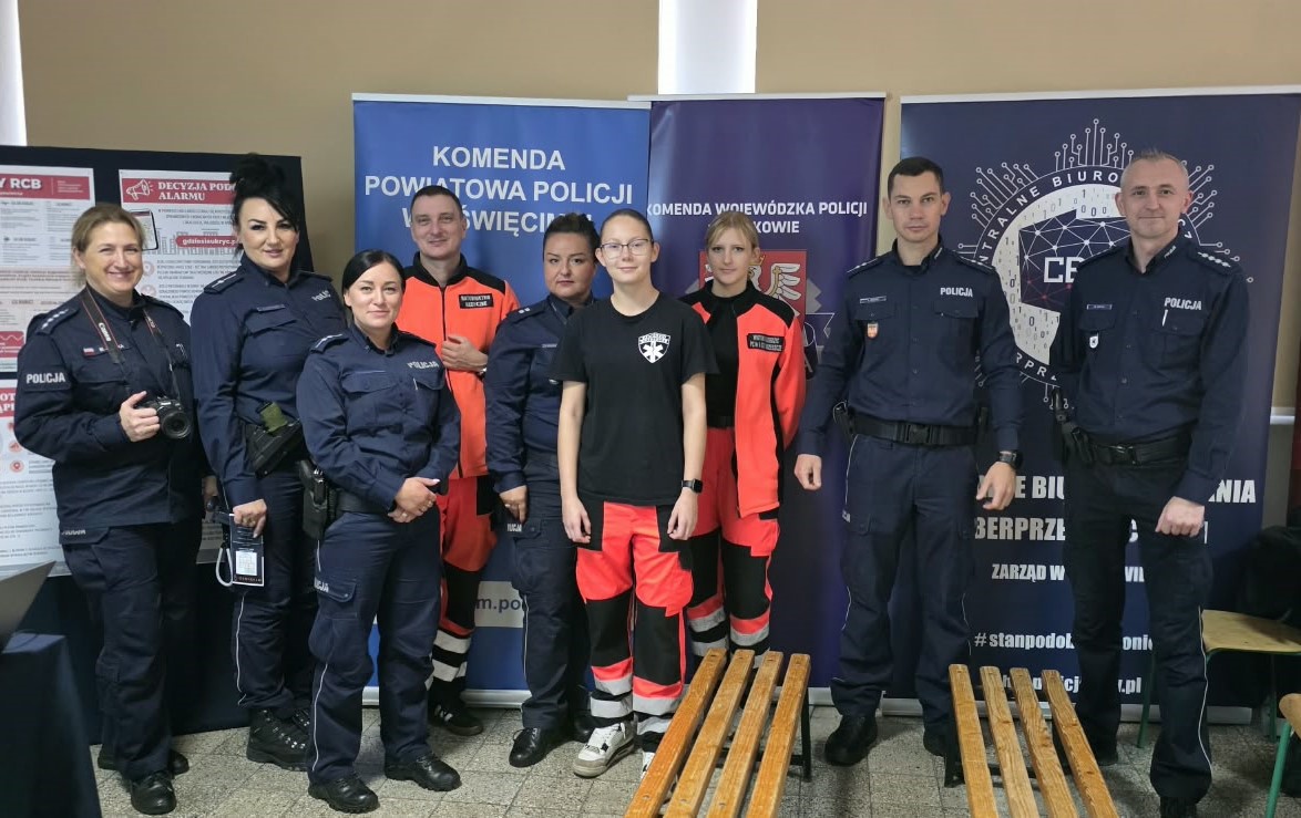 Oświęcim. Trening dla rodzin - jak reagować na zagrożenia i udzielać pierwszej pomocy