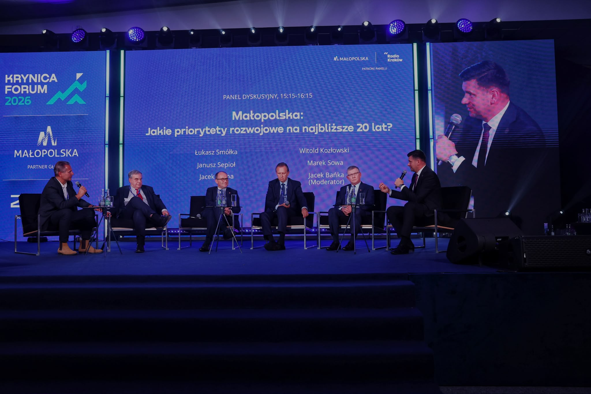Pięciu marszałków debatuje o przyszłości Małopolski. Jakie priorytety na 20 lat?