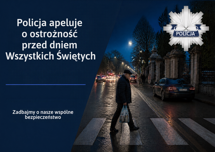 Policja apeluje o ostrożność przed Wszystkimi Świętymi. Uważajcie na kieszonkowców
