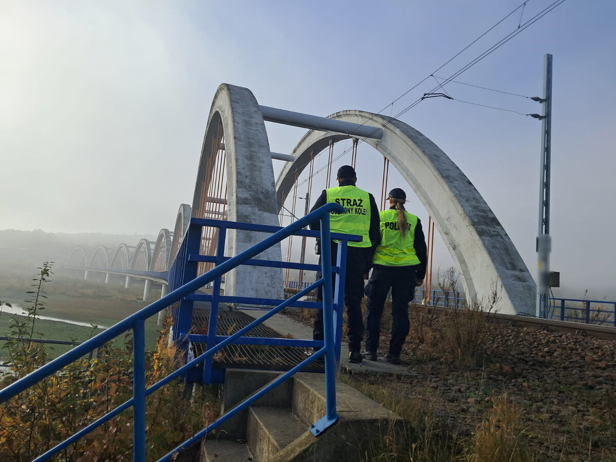 Policja i Straż Ochrony Kolei wspólnie na rzecz bezpieczeństwa linii kolejowych