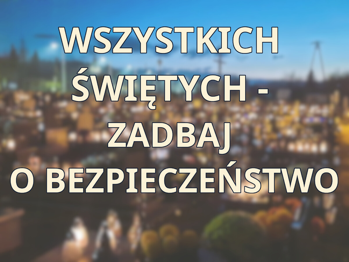 Policja Nowego Sącza radzi: jak bezpiecznie spędzić Wszystkie Święta