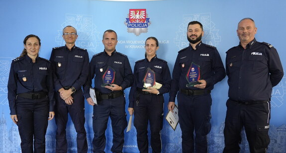 Policjanci z Małopolski zmierzyli się w konkursie na najlepszego oskarżyciela