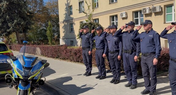 Policjanci z Tarnowa uczcili pamięć śmiertelnie postrzelonych kolegów