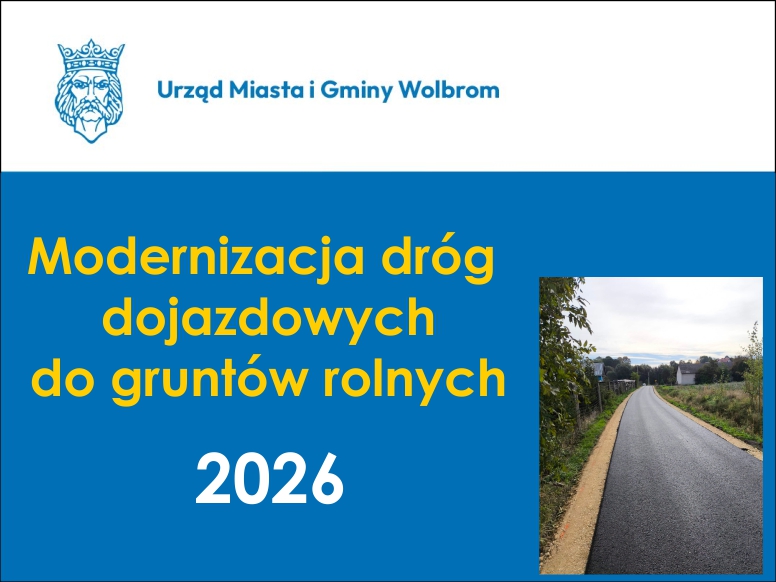 Ponad 3,5 kilometra nowych dróg dojazdowych w Gminie Wolbrom
