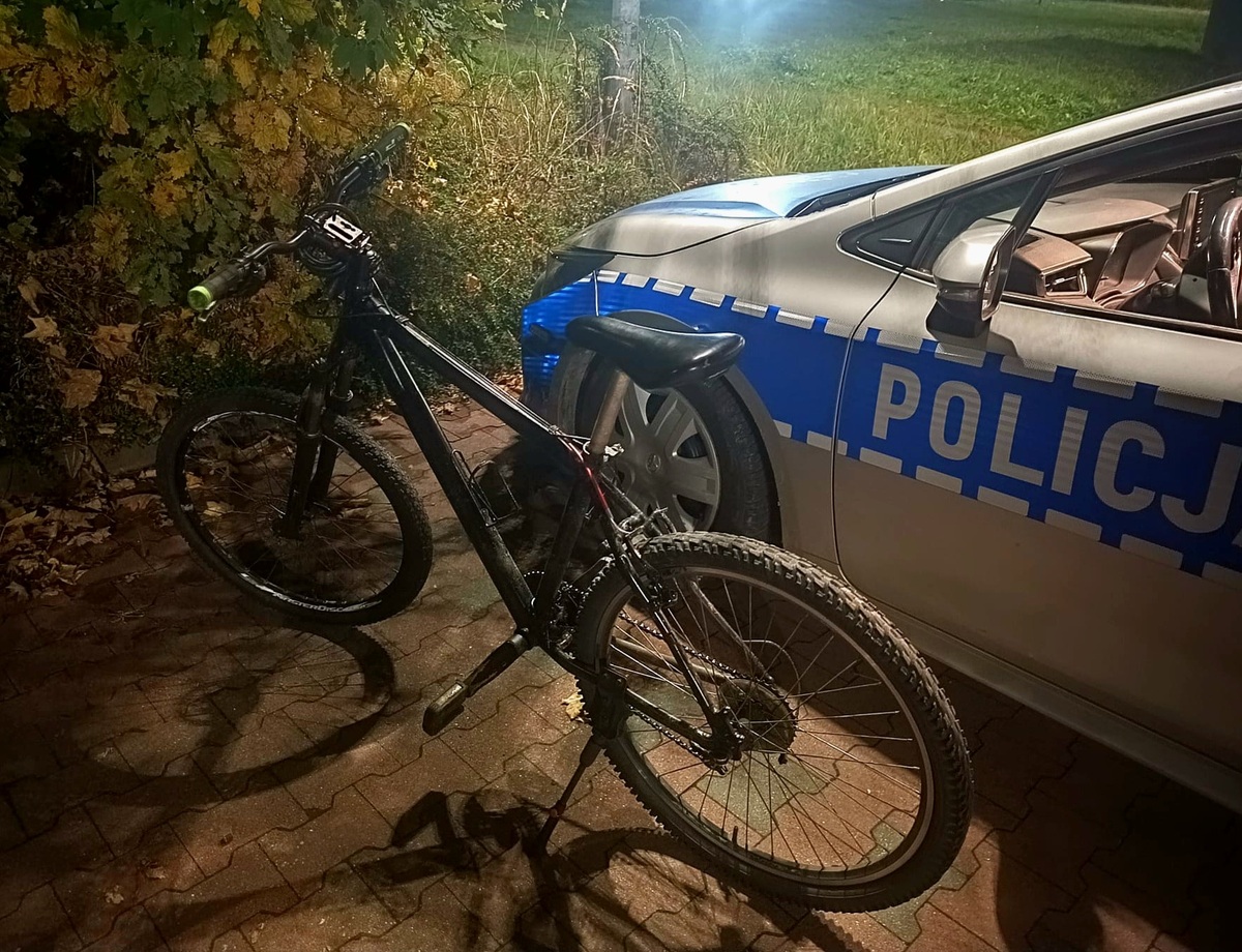 Ponad promil alkoholu. Nietrzeźwy rowerzysta zatrzymany w Andrychowie