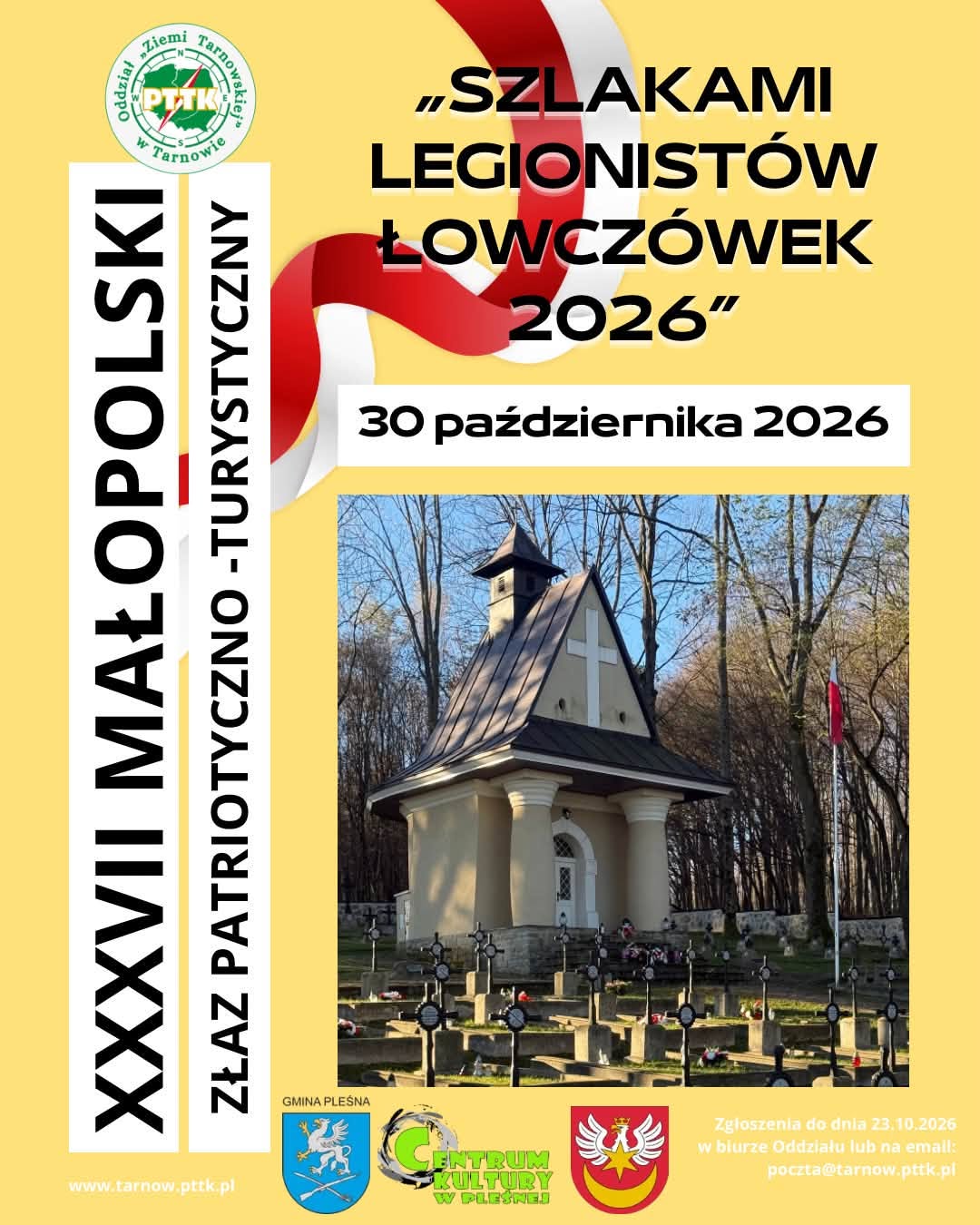 PTTK organizuje patriotyczne imprezy. Konkursy, przeglądy i złaz jesienią