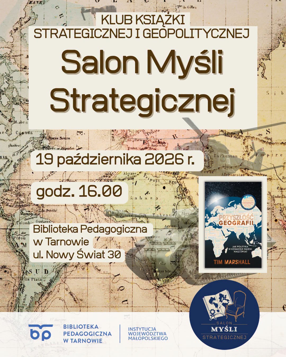 Salon Myśli Strategicznej w Tarnowie o geopolityce kosmosu