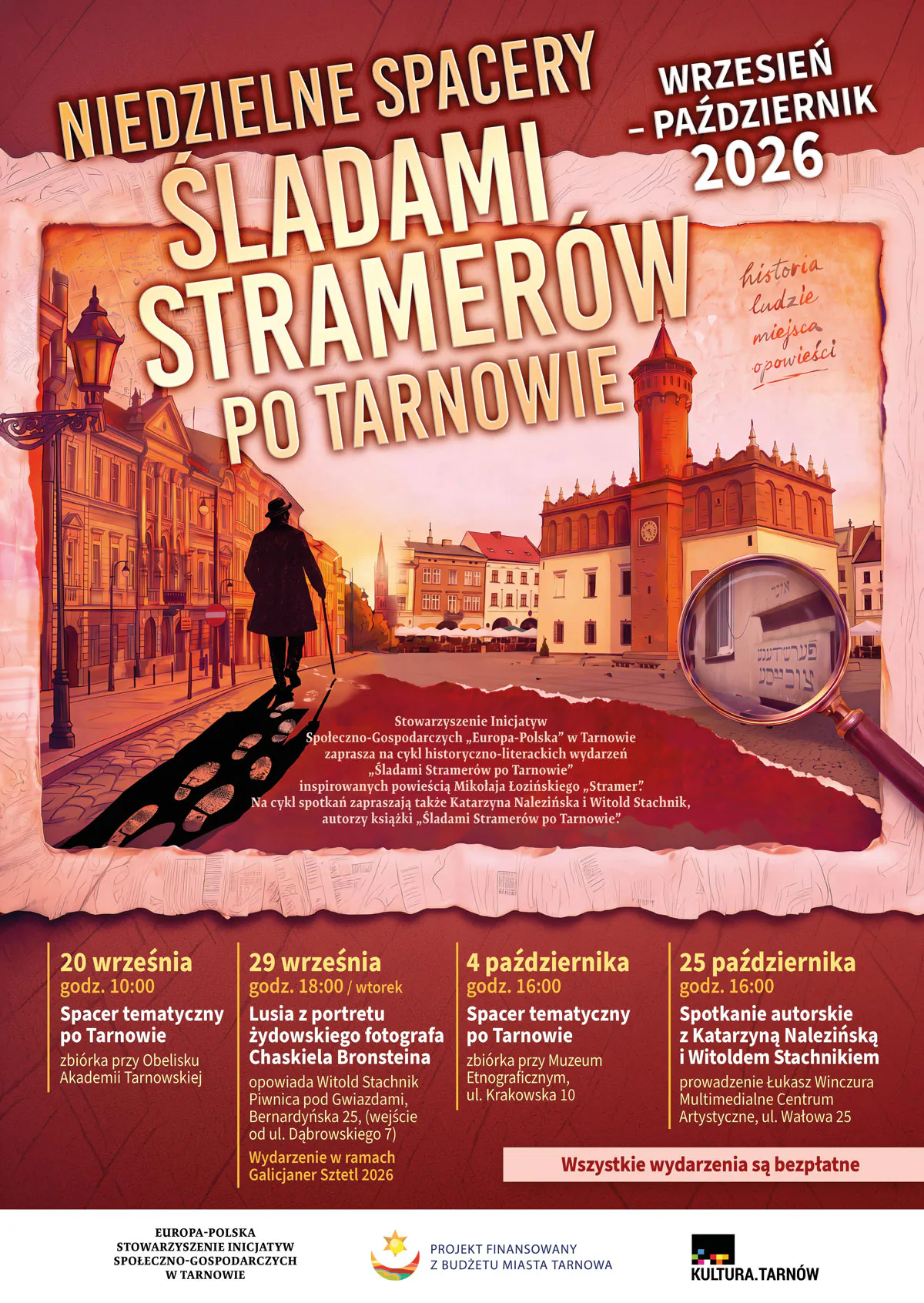 Spacer śladami Stramerów po Tarnowie. Poznaj historię żydowskiej rodziny