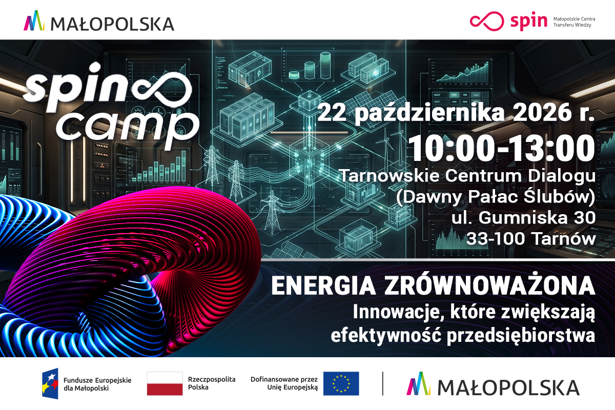 SPIN CAMP w Tarnowie: warsztaty dla przedsiębiorców o energii i innowacjach