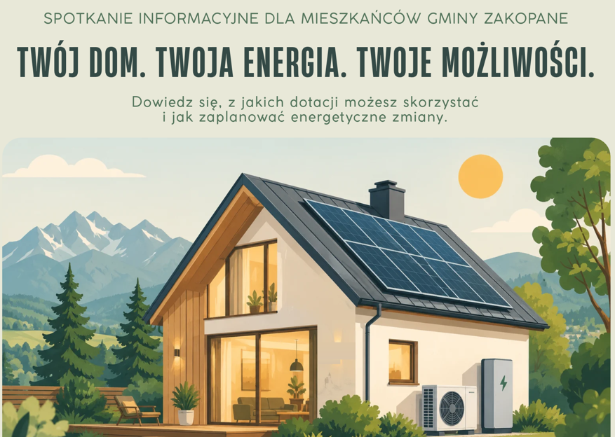Spotkanie o oszczędzaniu energii i dotacjach dla zakopiańskich domów