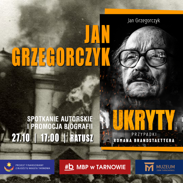 Spotkanie z autorem książki o Romanie Brandstaetterze w Tarnowie