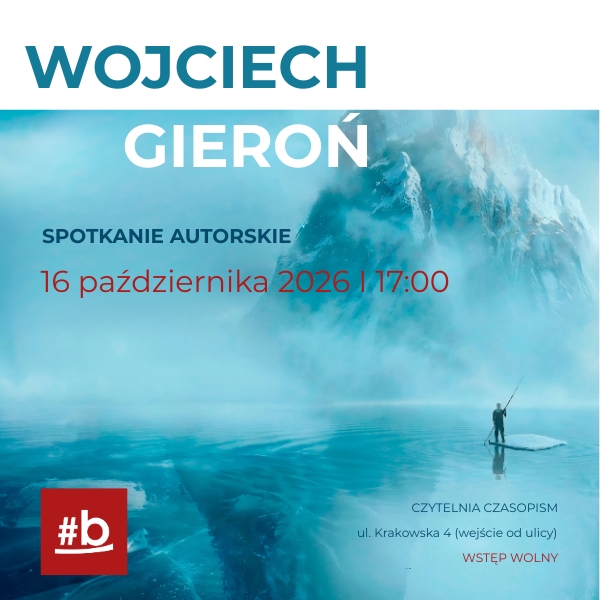 Spotkanie z poetą Wojciechem Gieronem w Tarnowie