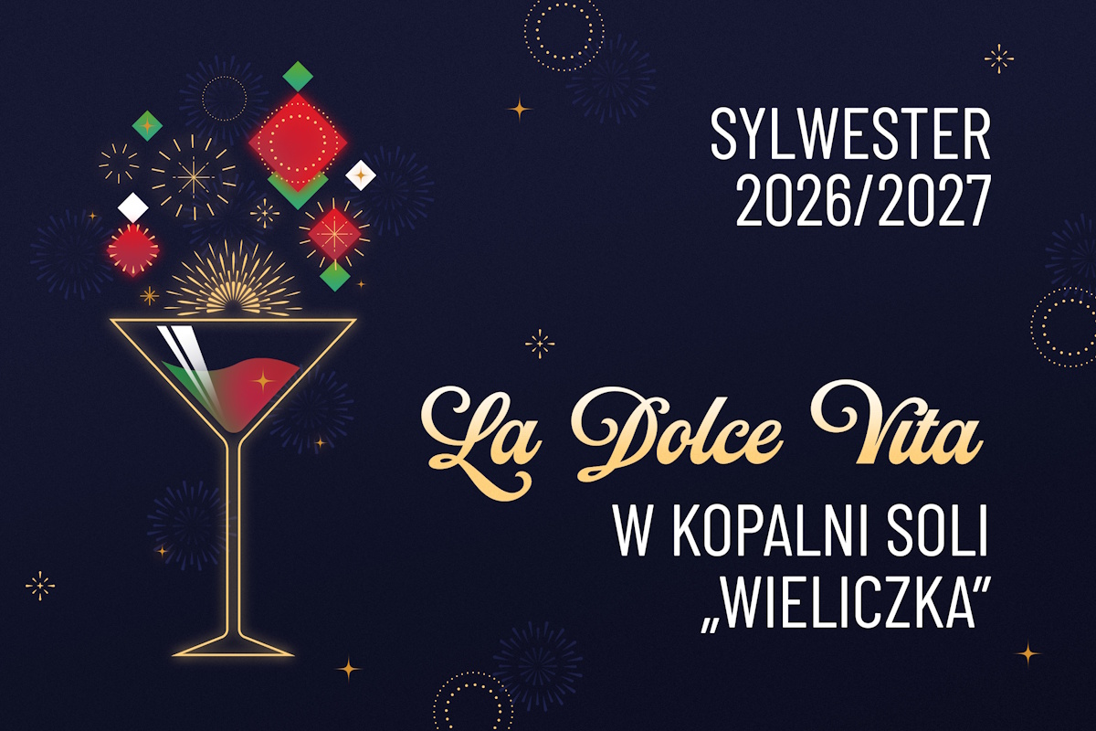 Sylwester 125 metrów pod ziemią. Włoska noc w Kopalni Wieliczka
