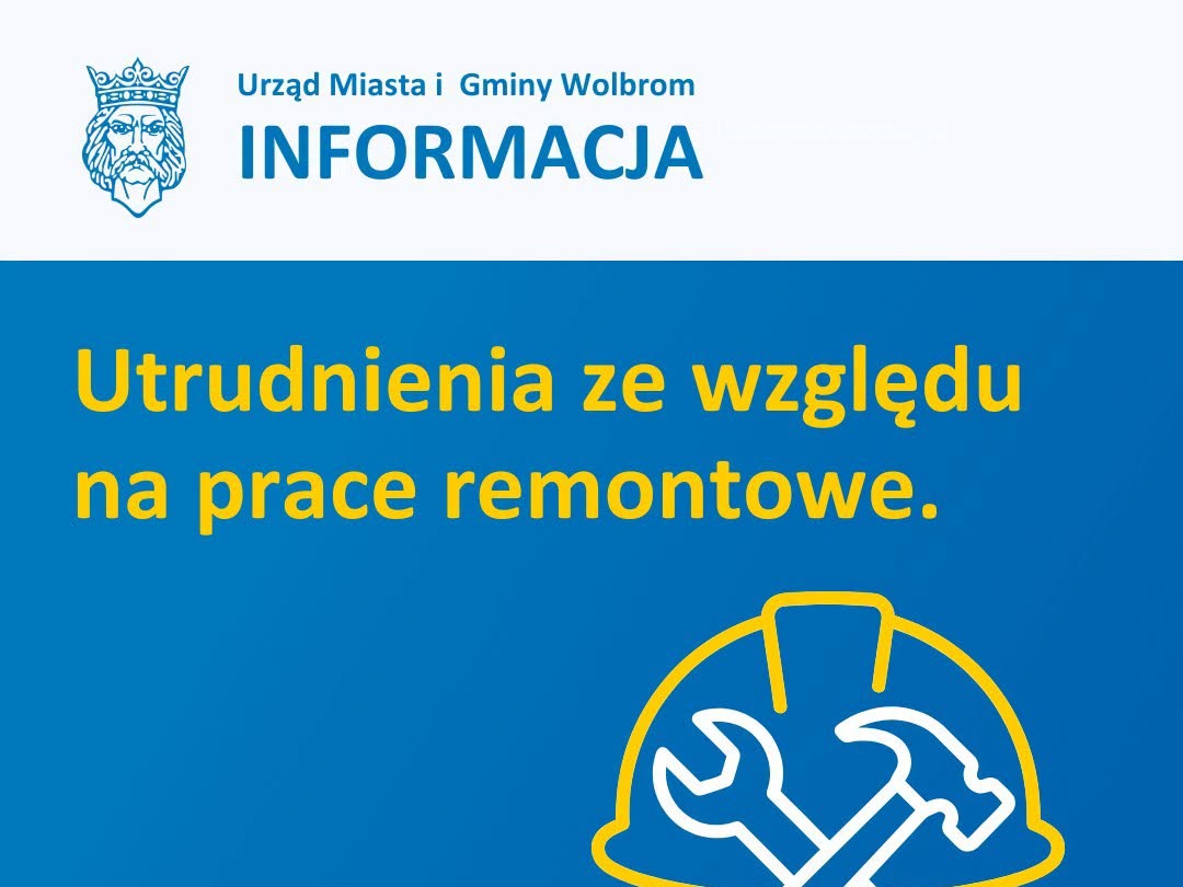 Utrudnienia w Urzędzie Miasta i Gminy w Wolbromiu. Zmiana wejścia