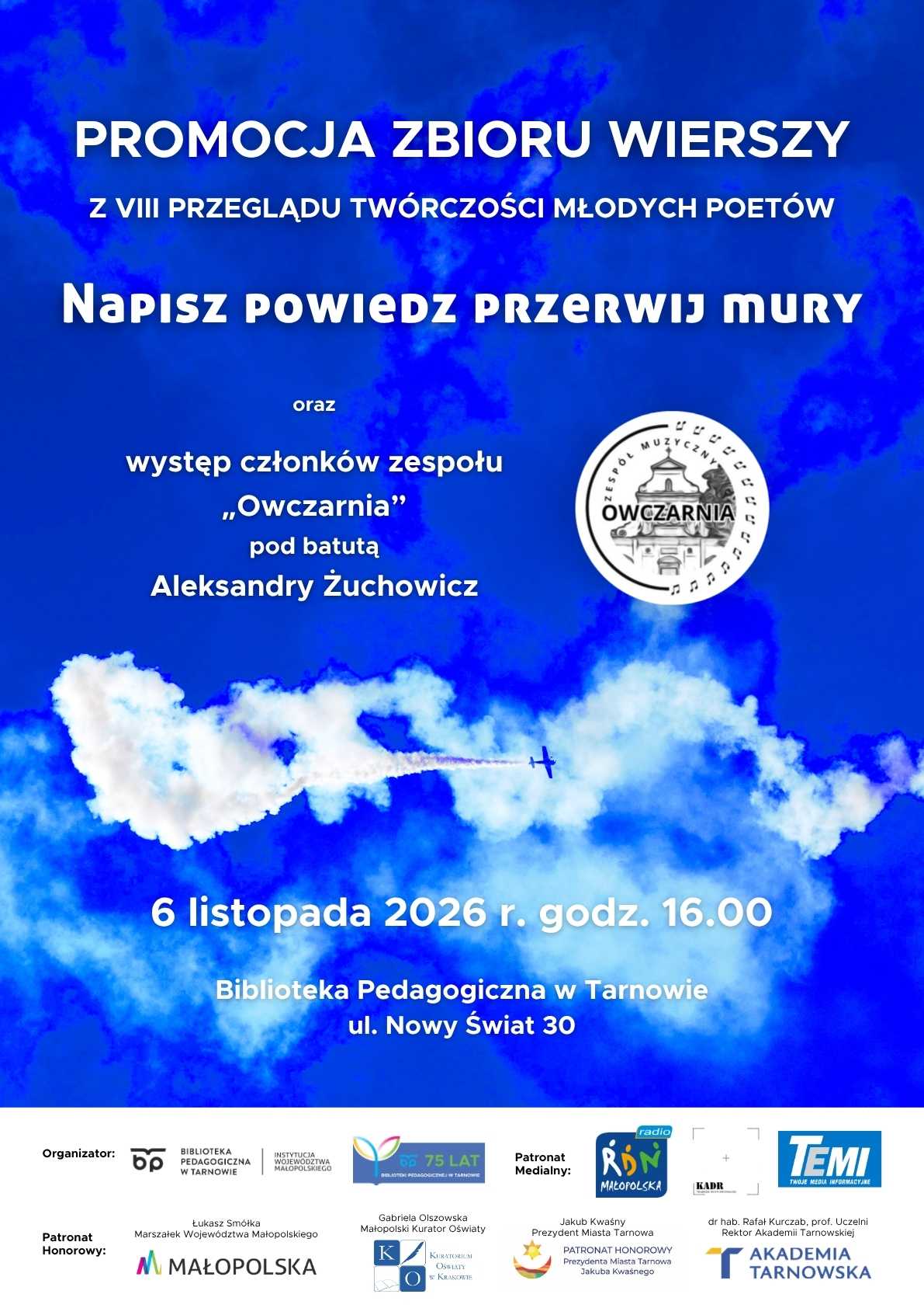 VIII Przegląd Twórczości Młodych Poetów. Poznaj laureatów konkursu