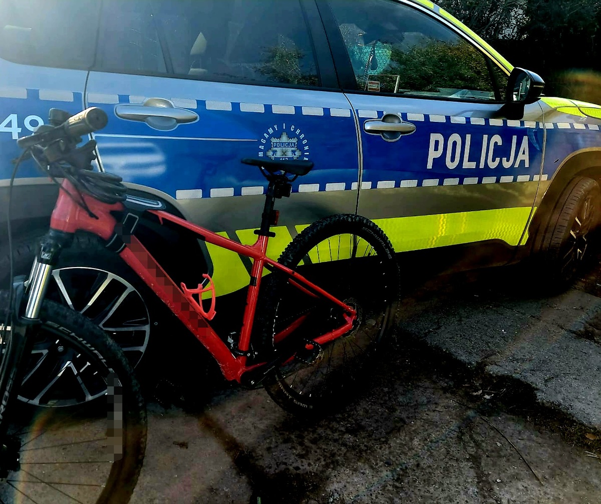 Wadowiccy policjanci odzyskali skradziony rower. 36-latek przyznał się do winy