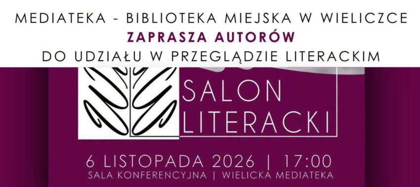 Wielicki Salon Literacki szuka autorów z Niepołomic. Oto jak się zgłosić