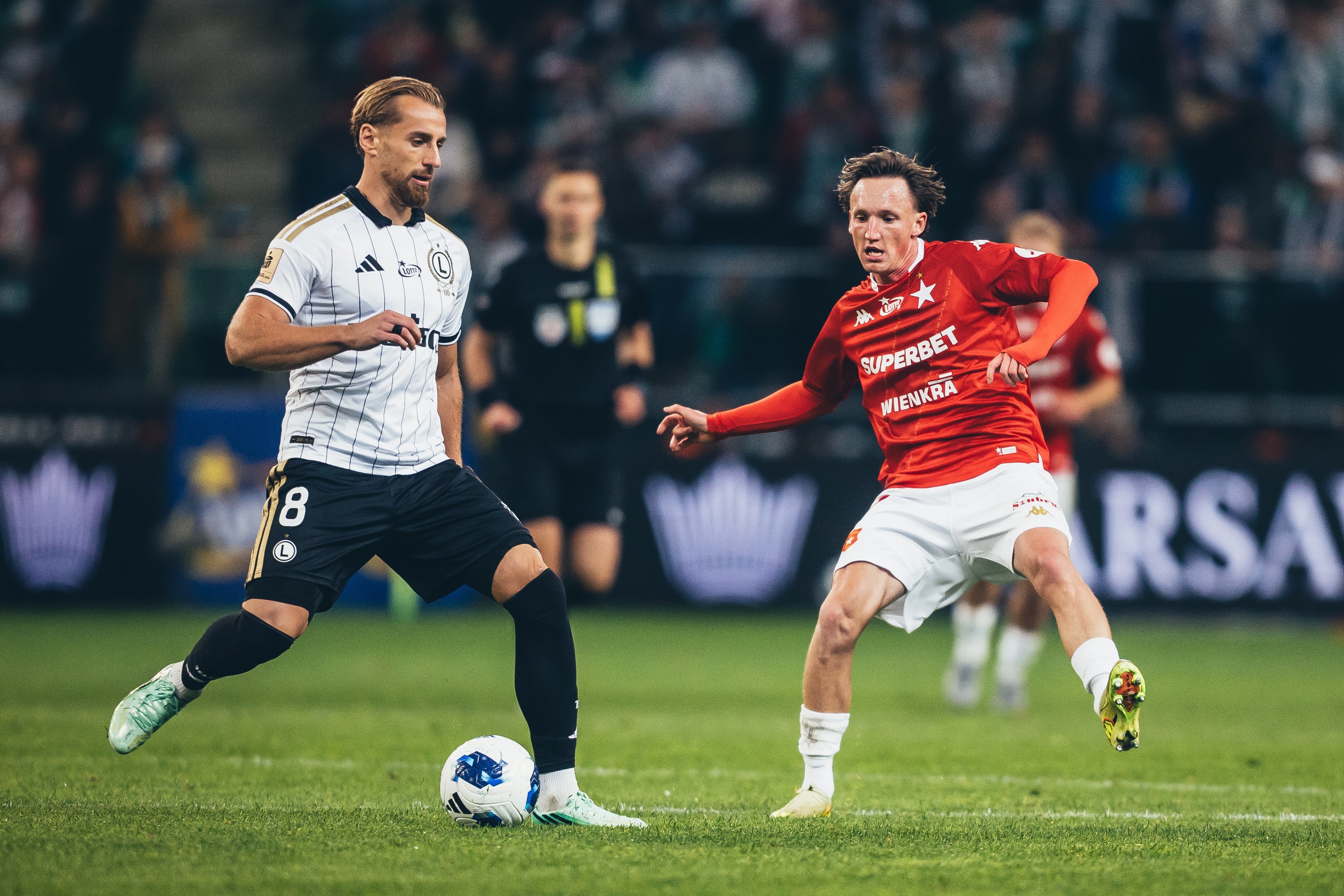 Wisła przegra 0:2 w Warszawie z Legią