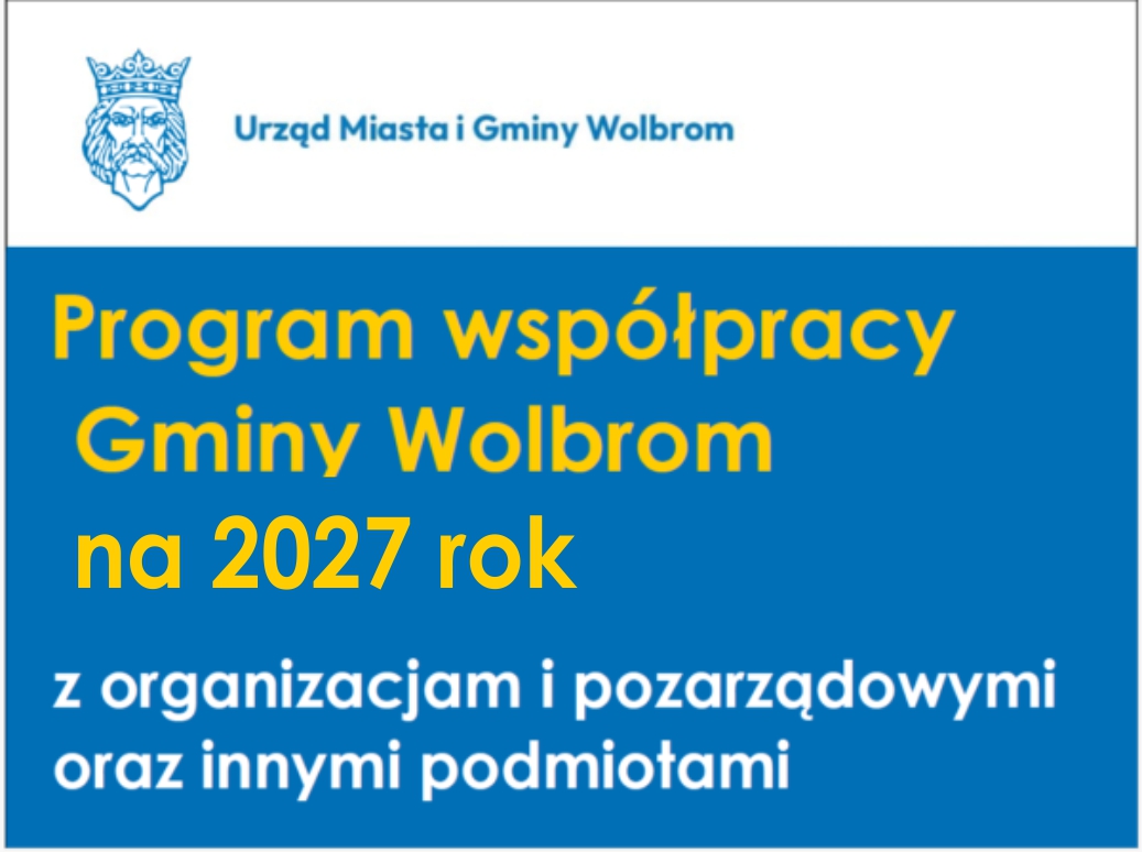 Wolbrom konsultuje program współpracy z organizacjami pozarządowymi na 2027 rok