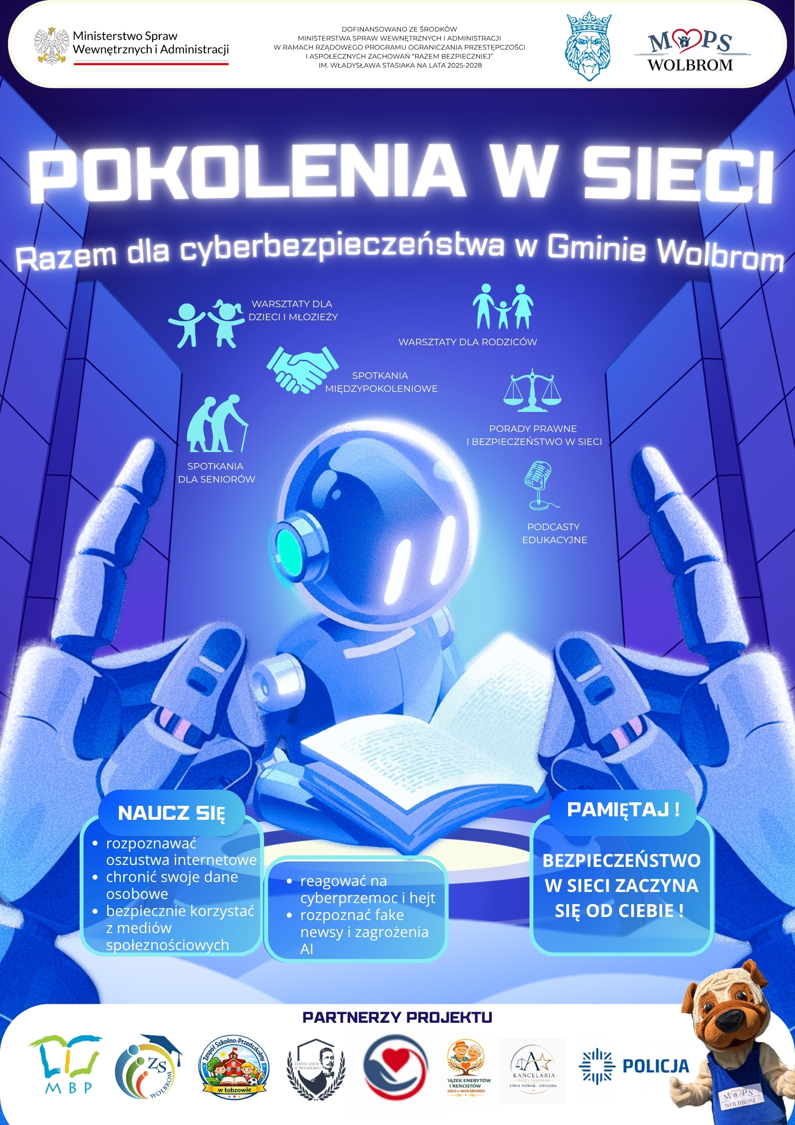 Wolbrom uczy cyberbezpieczeństwa. Nowy projekt dla mieszkańców