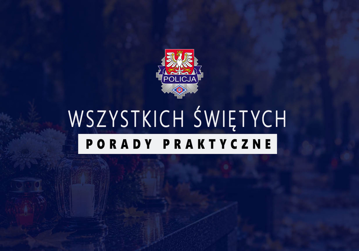 Wszystkich Świętych: policja wzmacnia kontrole, autobusy zamiast aut